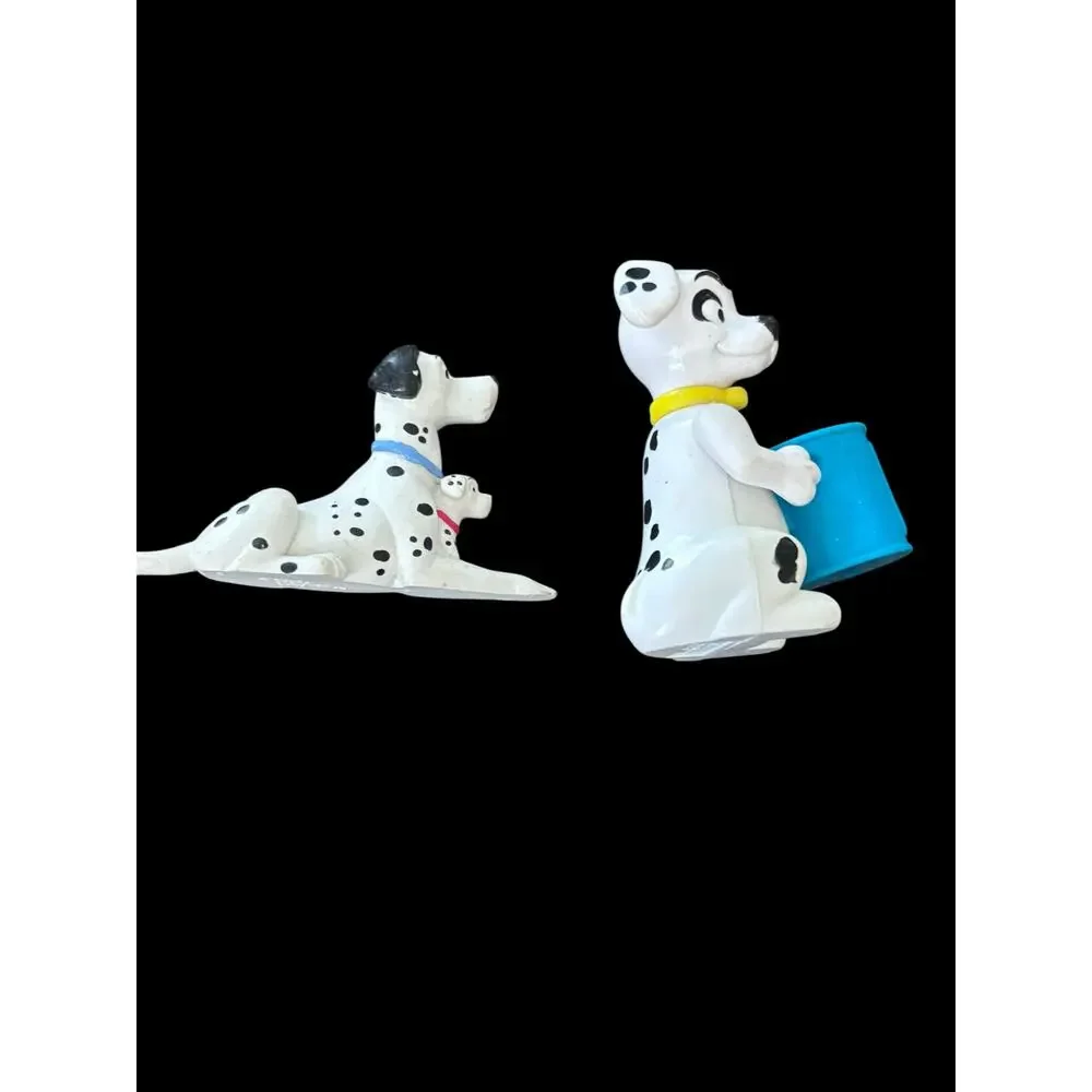 Disney 100 Dalmations Collectible Figurines Vintage 90’s Set of 2